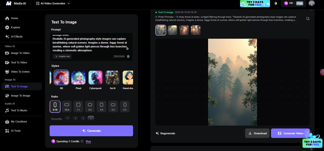 AI image prompt example-photo prompts